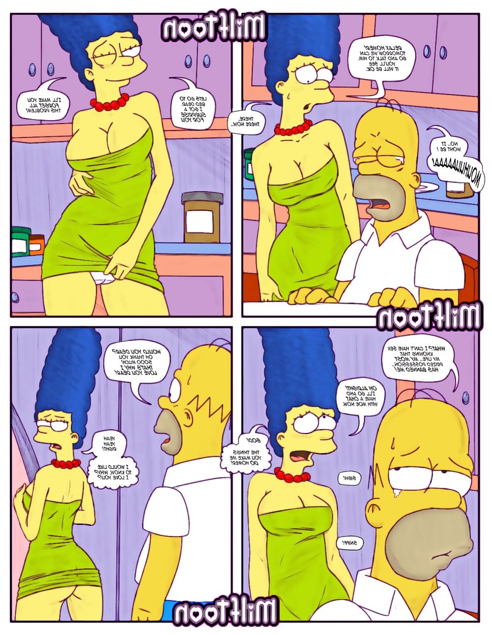 Marge Simpson Gets Screwed By Moe Zb Porn