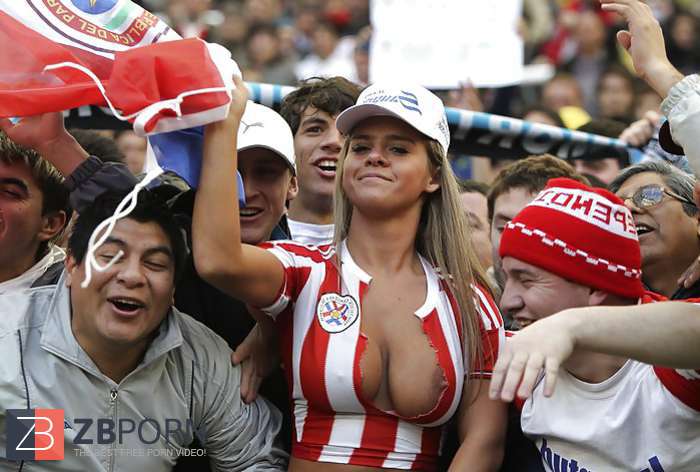 Red Hot Paraguayan Football Fanes Zb Porn