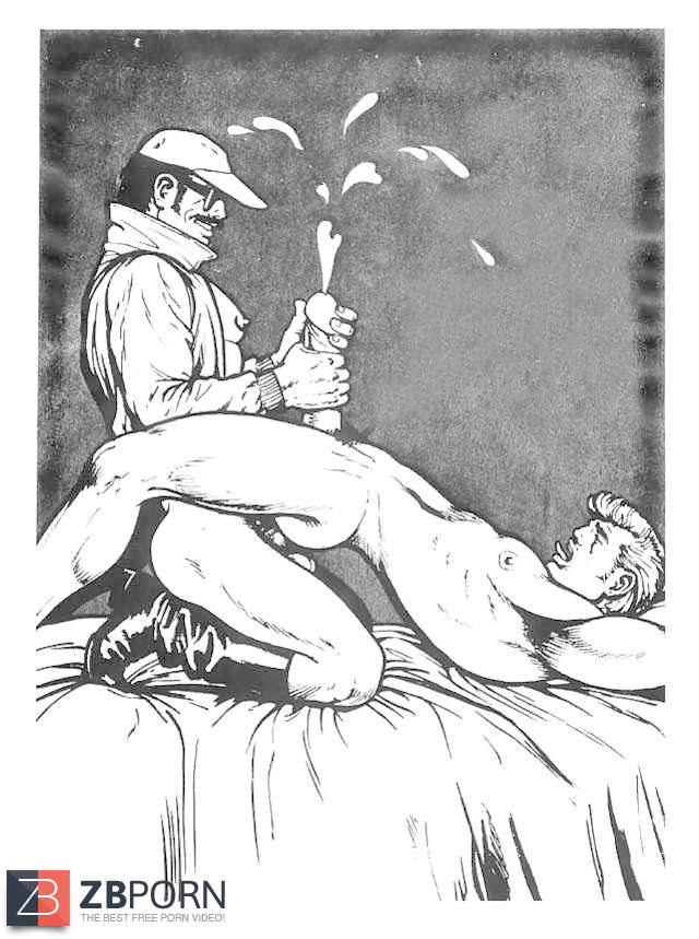 Tom Of Finland Fuck - Brutal Visitor by Tom of Finland - ZB Porn