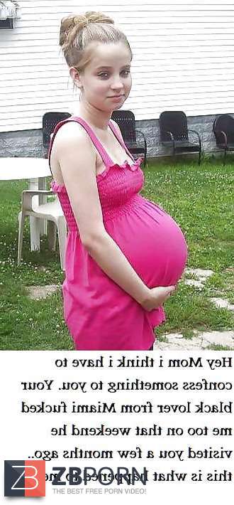 Pregnant captions - ZB Porn