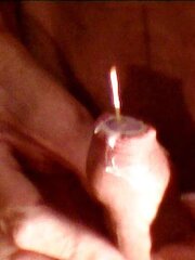 Cbt me paraffin wax in foreskin to make candle