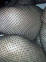 Daisy- caught something in the fishnet!