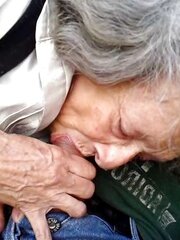 Granny deepthroat and hj part